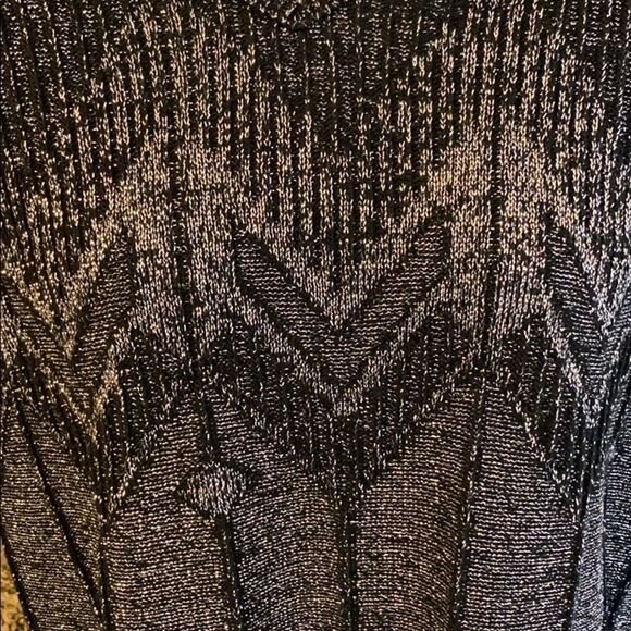 Norton McNaughton black silver shimmer sweater - Picture 8 of 13